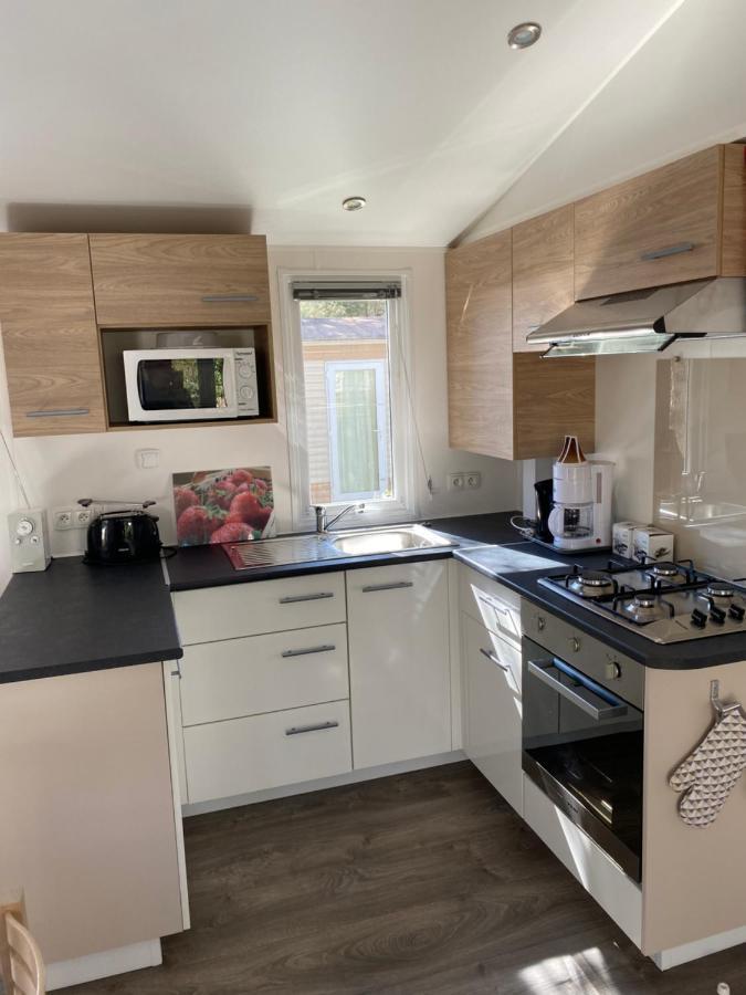 Mobil-Home 4 6 Personnes 2 Chambres Camping Le Bois Dormant Сен-Жан-де-Мон Экстерьер фото