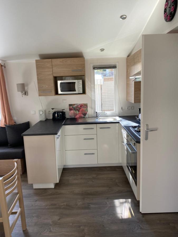 Mobil-Home 4 6 Personnes 2 Chambres Camping Le Bois Dormant Сен-Жан-де-Мон Экстерьер фото